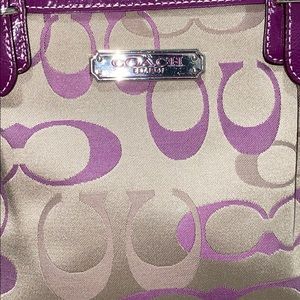 COACH Purple Purse/Pocketbook